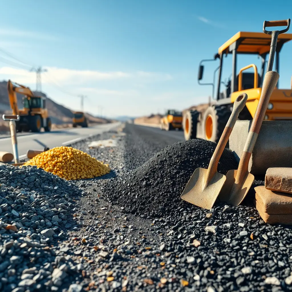 Imagem sobre Materiais para Manutenção Viária