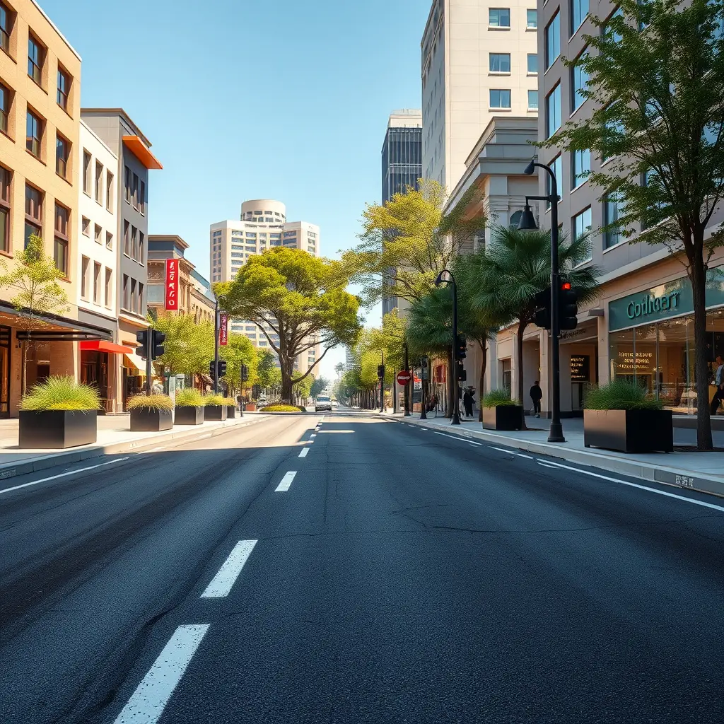 Por que a Escolha do Material é Crucial para Vias Urbanas Imagem sobre Asfalto para Vias Urbanas e Comerciais